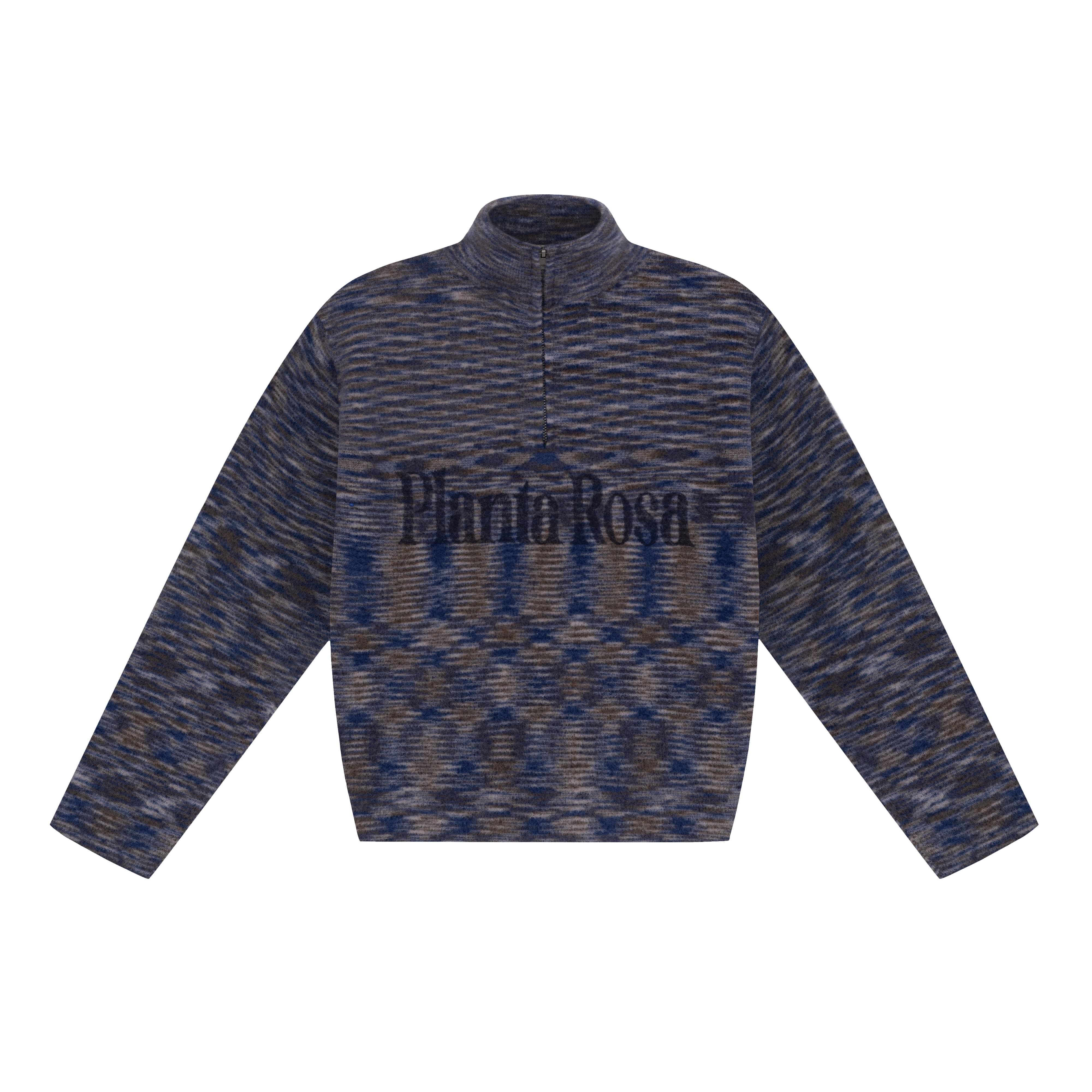 ANORAK KNITWEAR - NAVYBLUEMEL