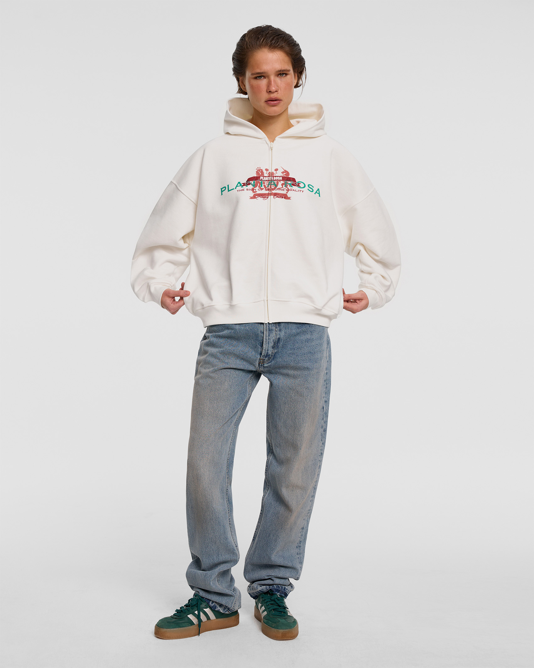 HEAVY COTTON ZIP HOODIE