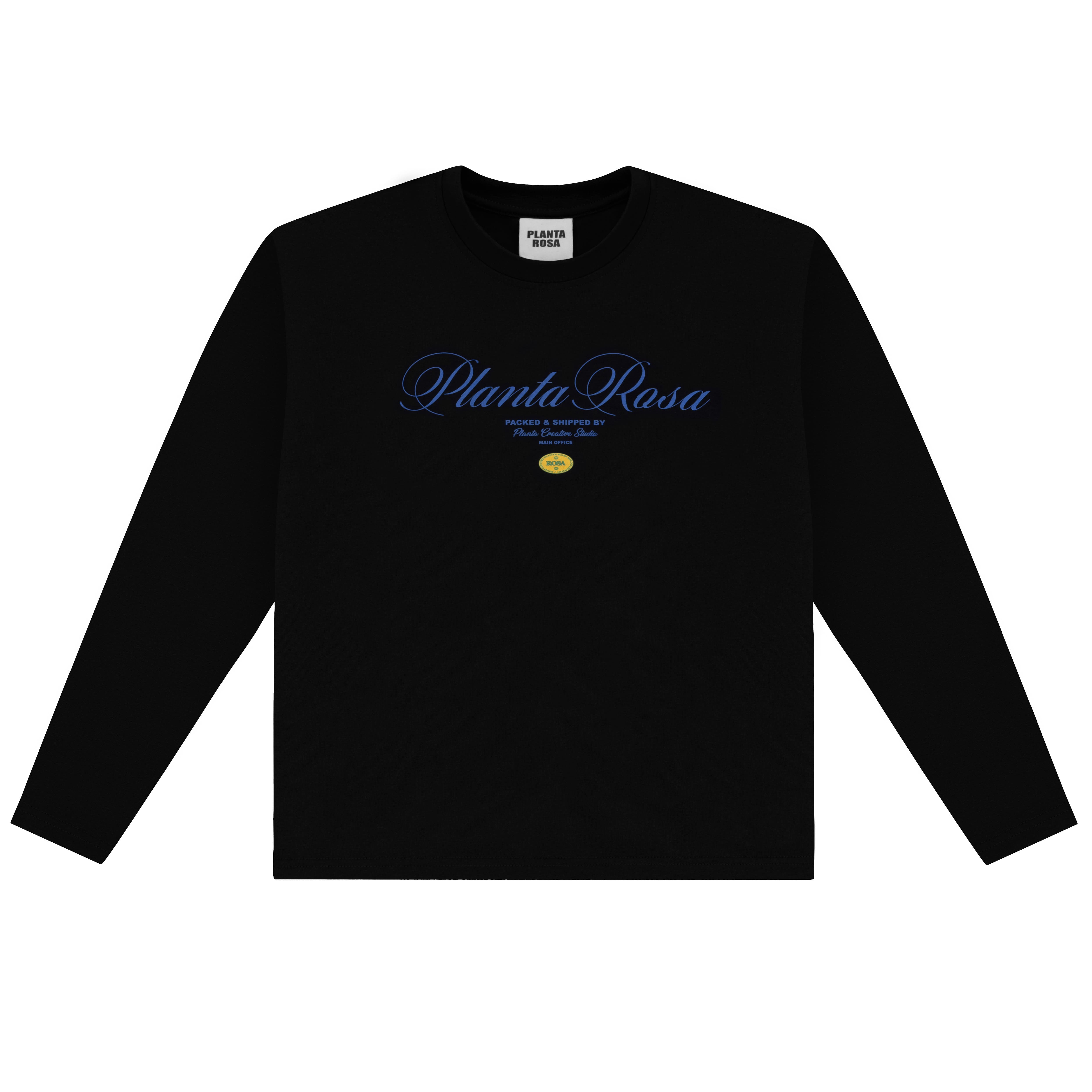KLEIN-ITALIC LONG SLEEVE 300-BLACK VELVET