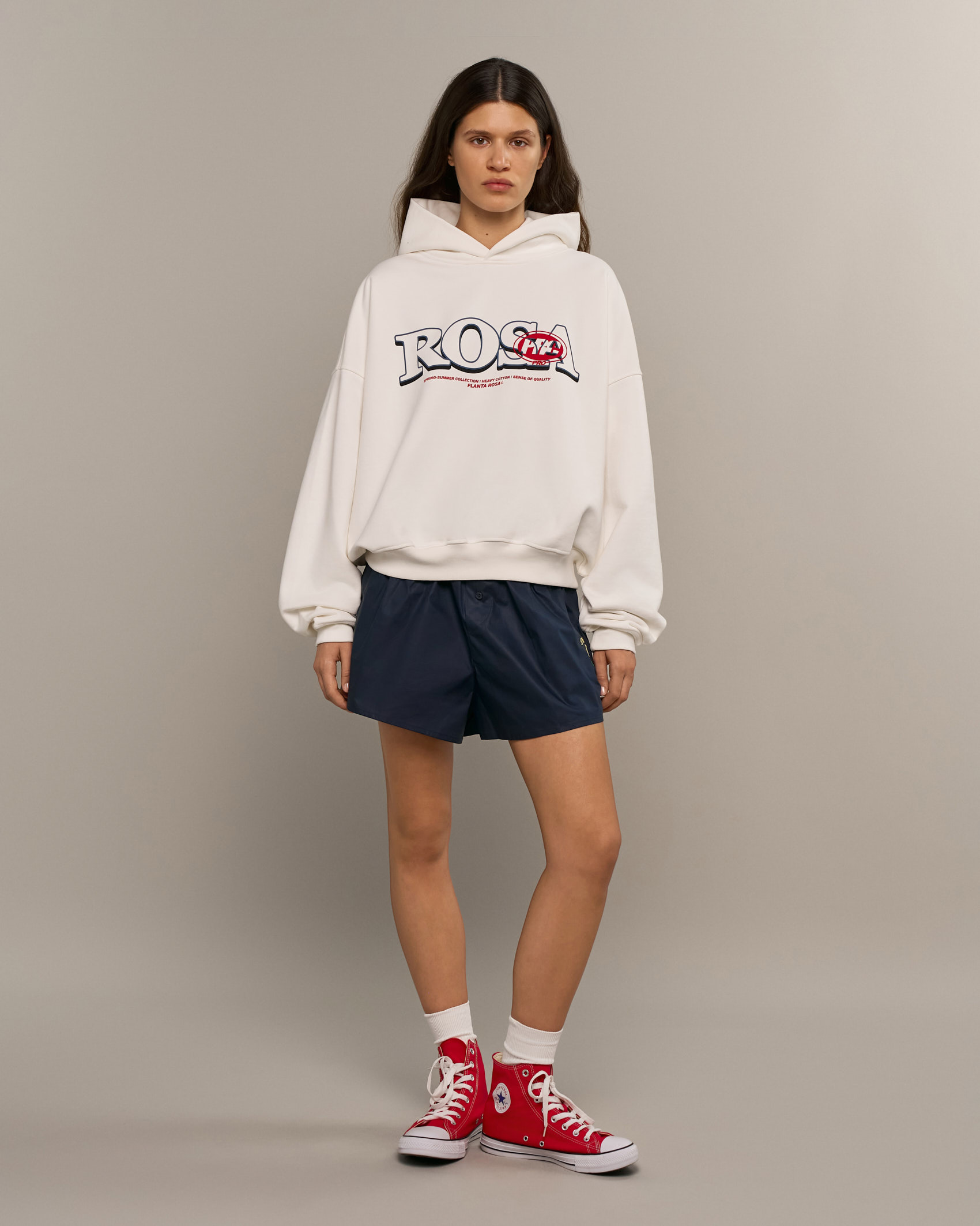 NASCAR HOODIE 470-VANILLA