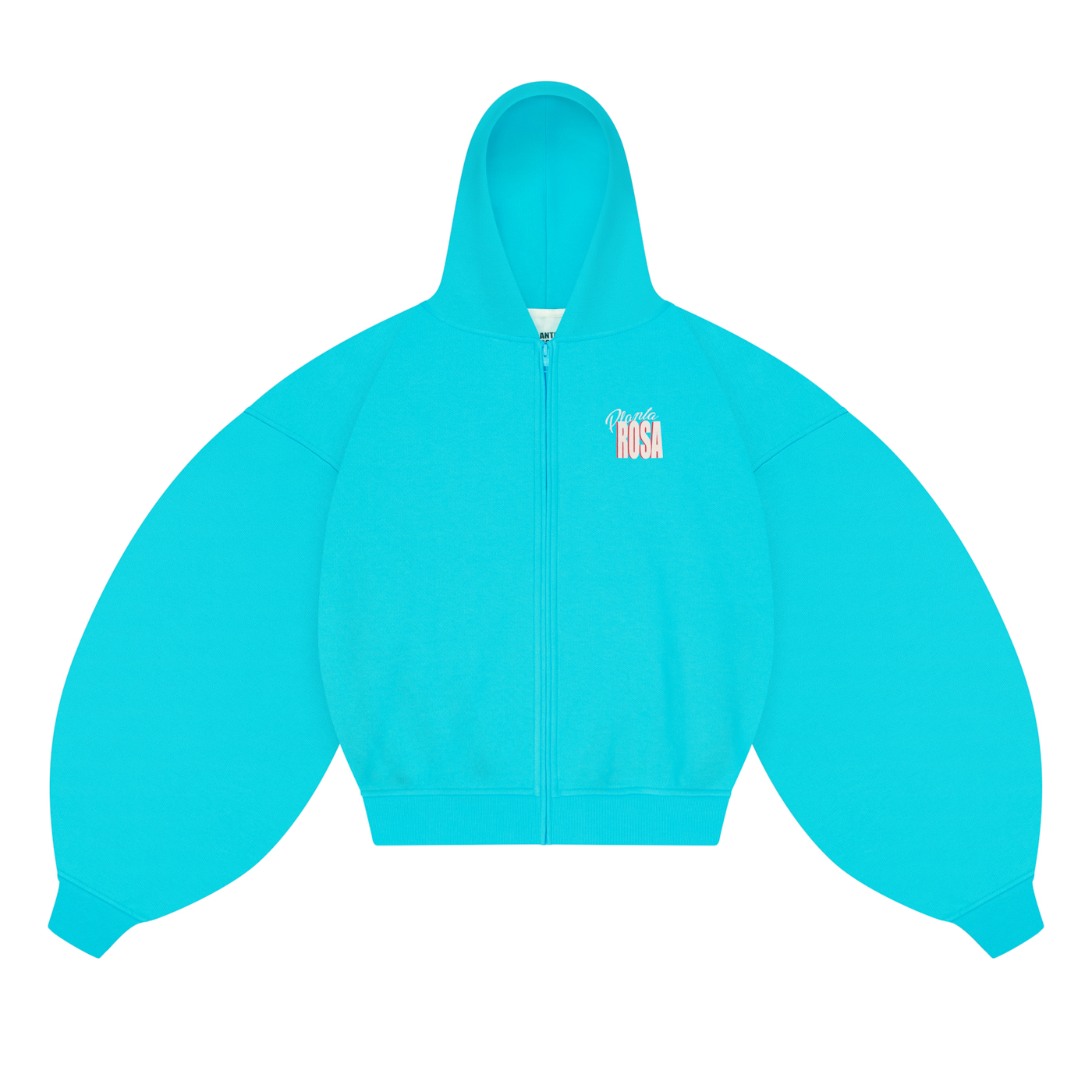 FRESHNESS  PLANTA ZIP HOODIE 470-BLUEATOLL