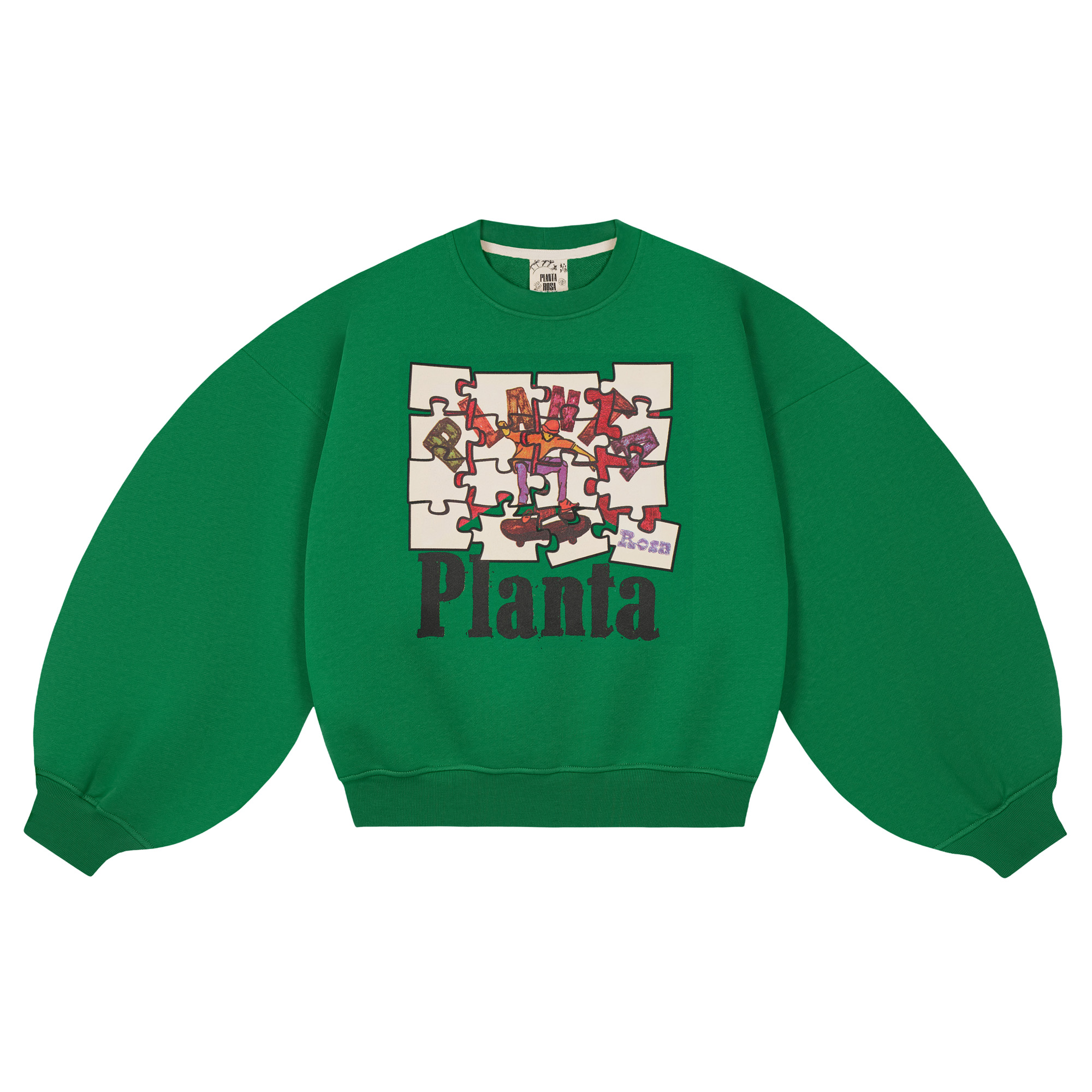 KIDS PLANTAHOME SWEATSHIRT GREEN