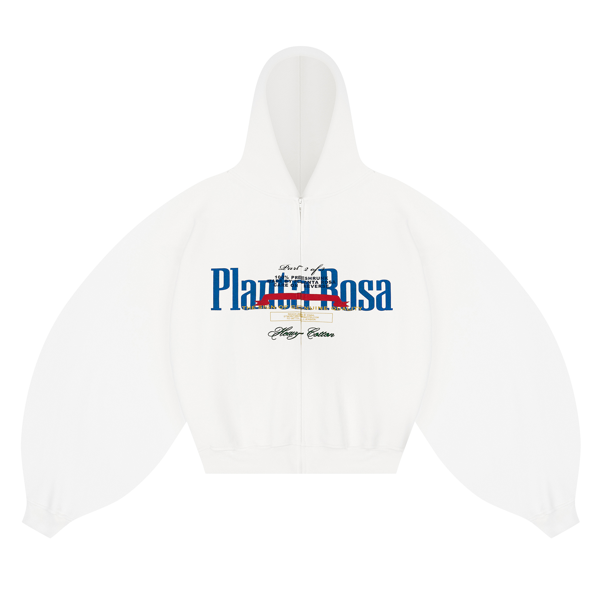 MONTE-ROSA ZIP HOODIE 470-VANILLA VELVET