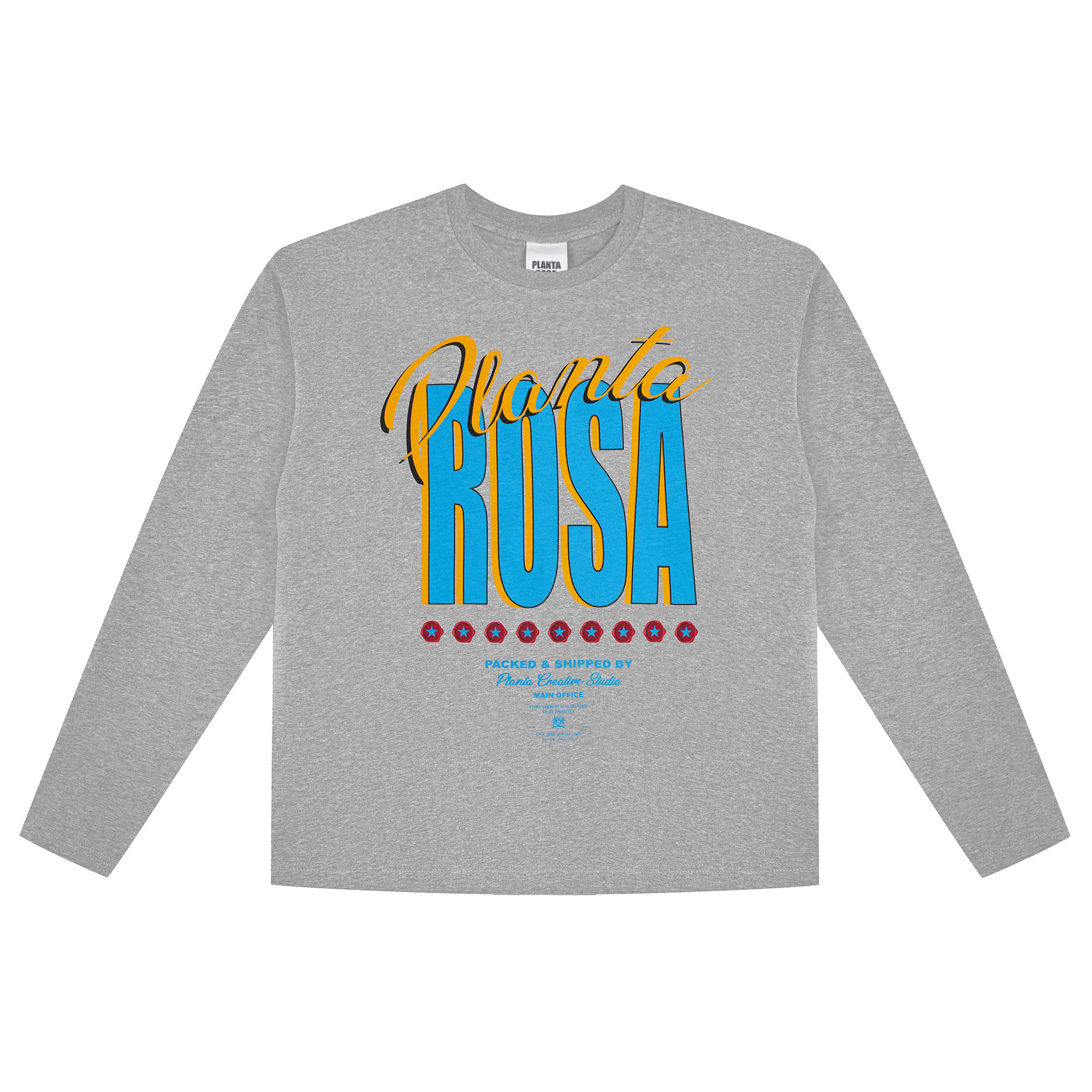 STARS-YELLOW LONG SLEEVE 220-GREY