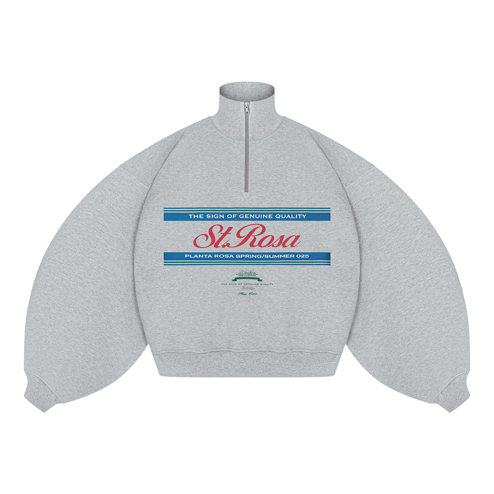 LUAN-CASCA ANORAK 470-GREY VELVET