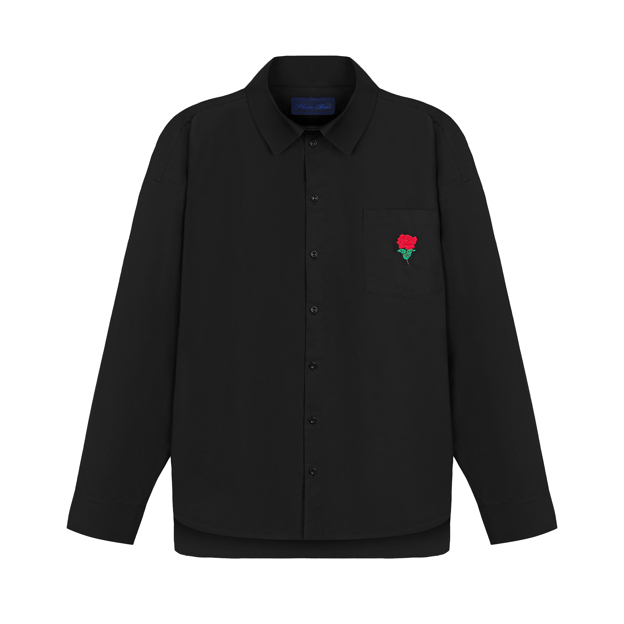 ROSA 001  SHIRT - BLACK