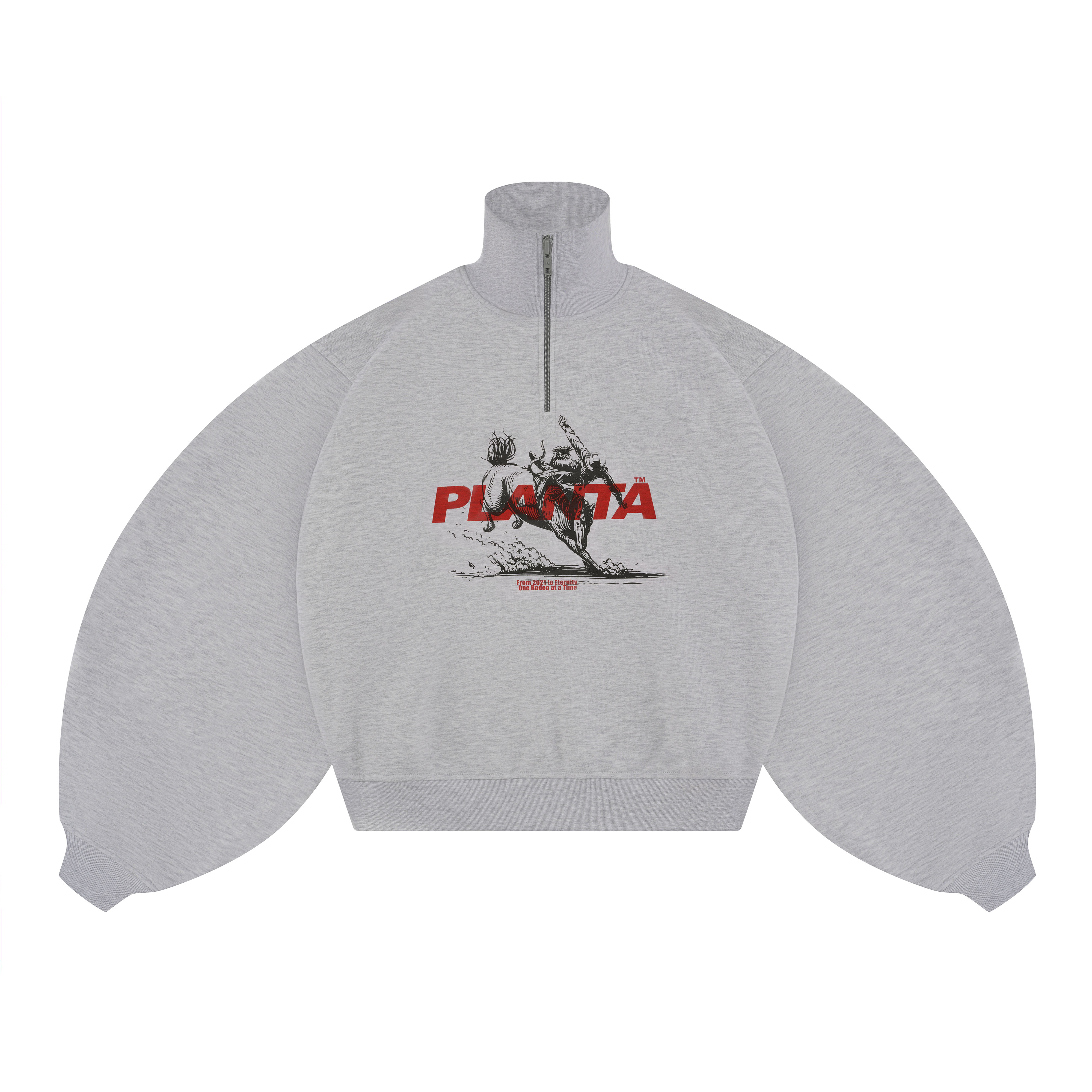 RODEO-STAMPEDE ANORAK 370-GREY VELVET 