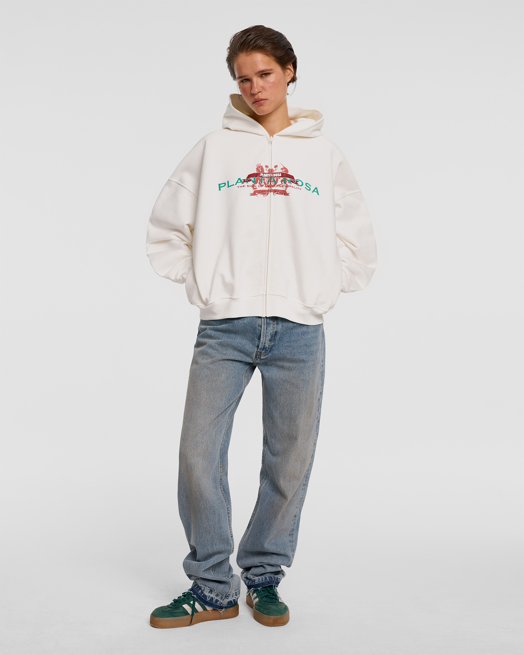 HEAVY COTTON ZIP HOODIE