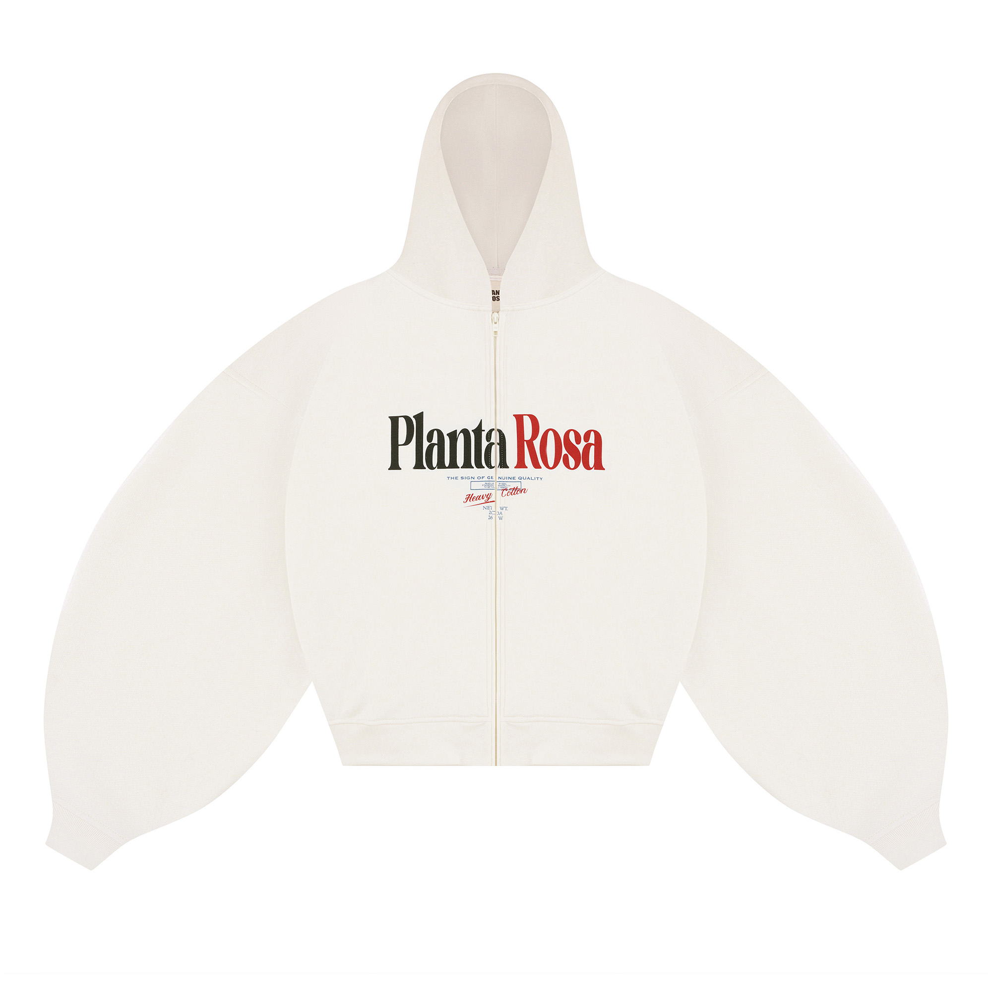 ECHOVERIE ZIP HOODIE 470-VANILLAVELVET