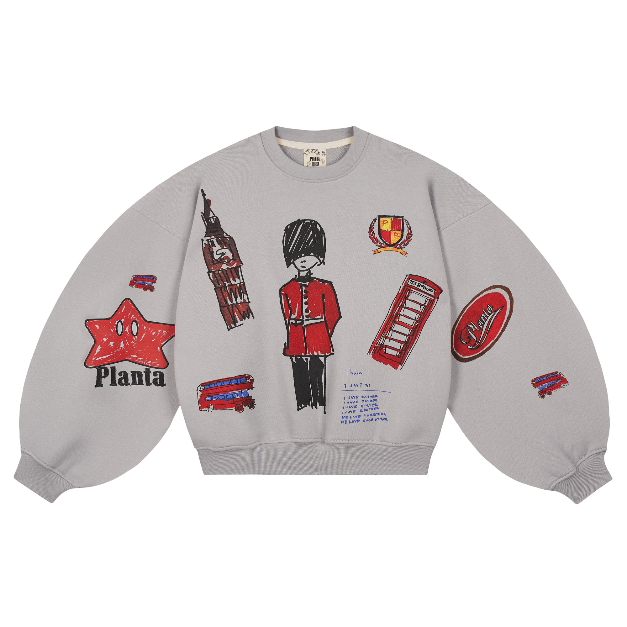 KIDS LONDON SWEATSHIRT MIST