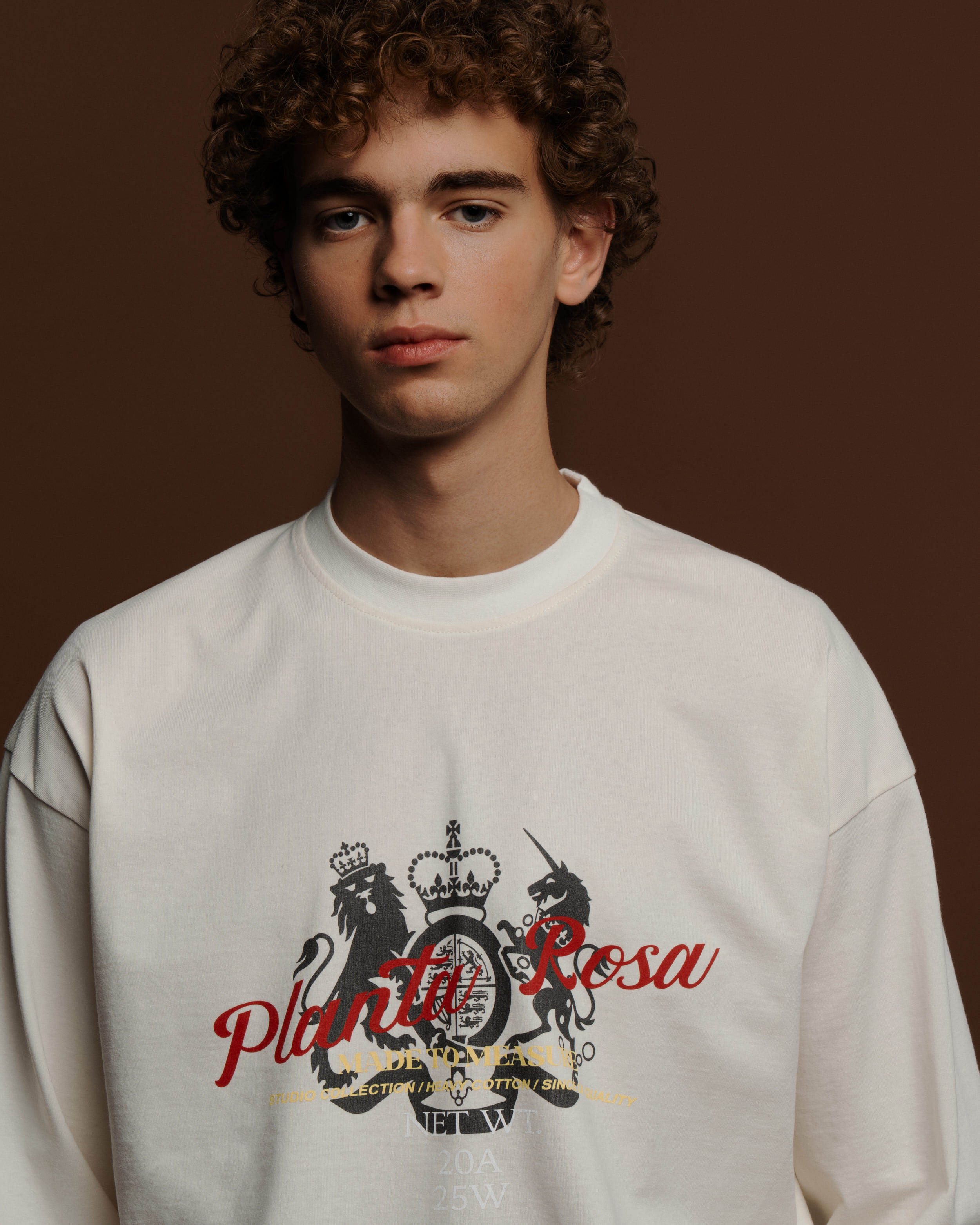 BLAZON-STRIKETHROUGH LONG SLEEVE