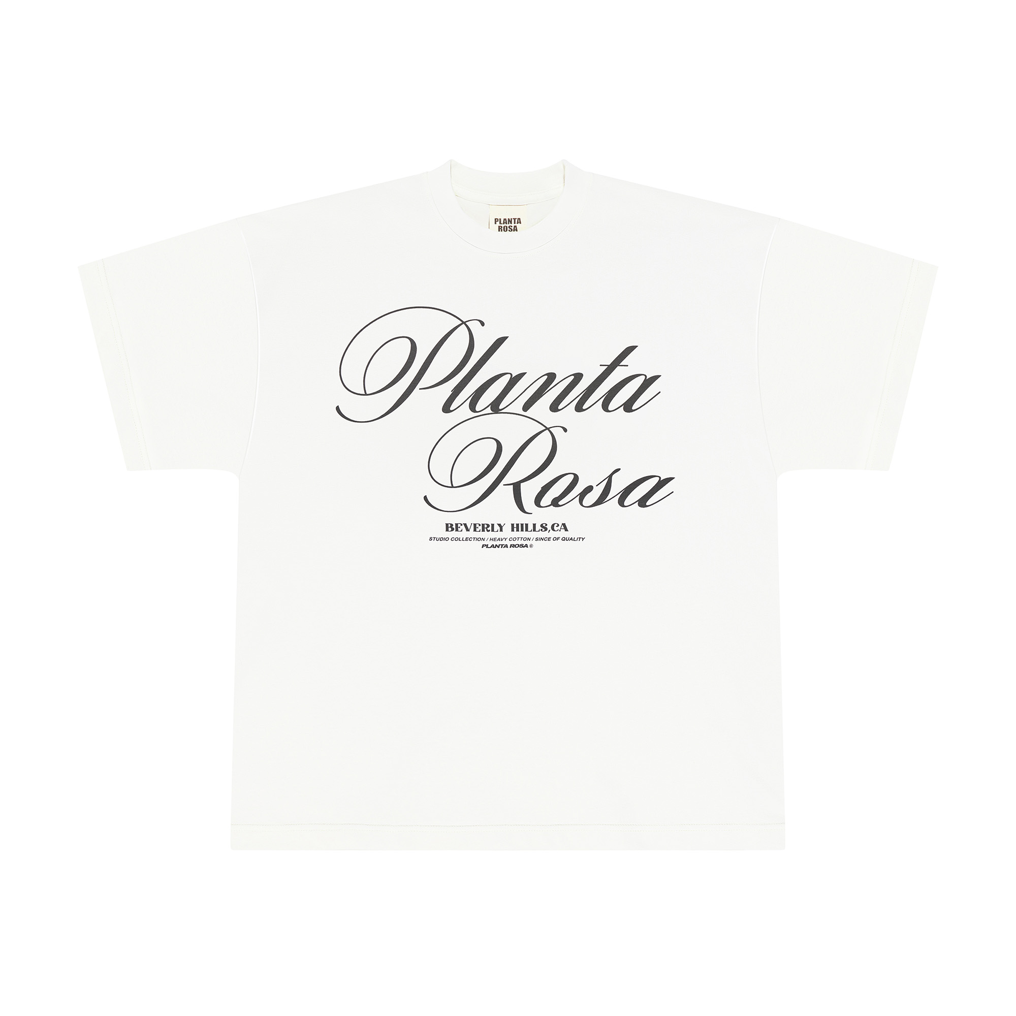ITALIC-BOLD T-SHIRT 250-VANILLA VELVET