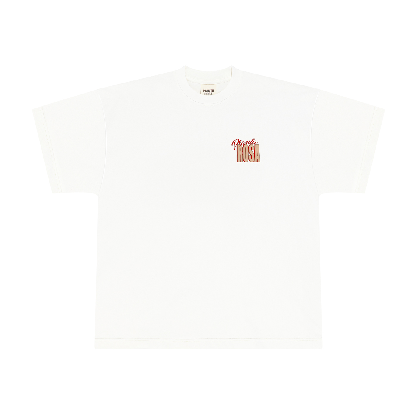 RETRO-PLANTA T-SHIRT 23O-VANILLA