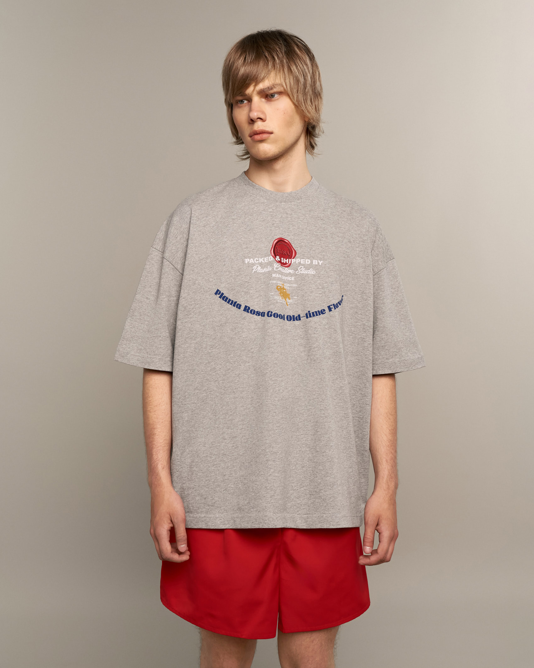 RED-STAMP T-SHIRT