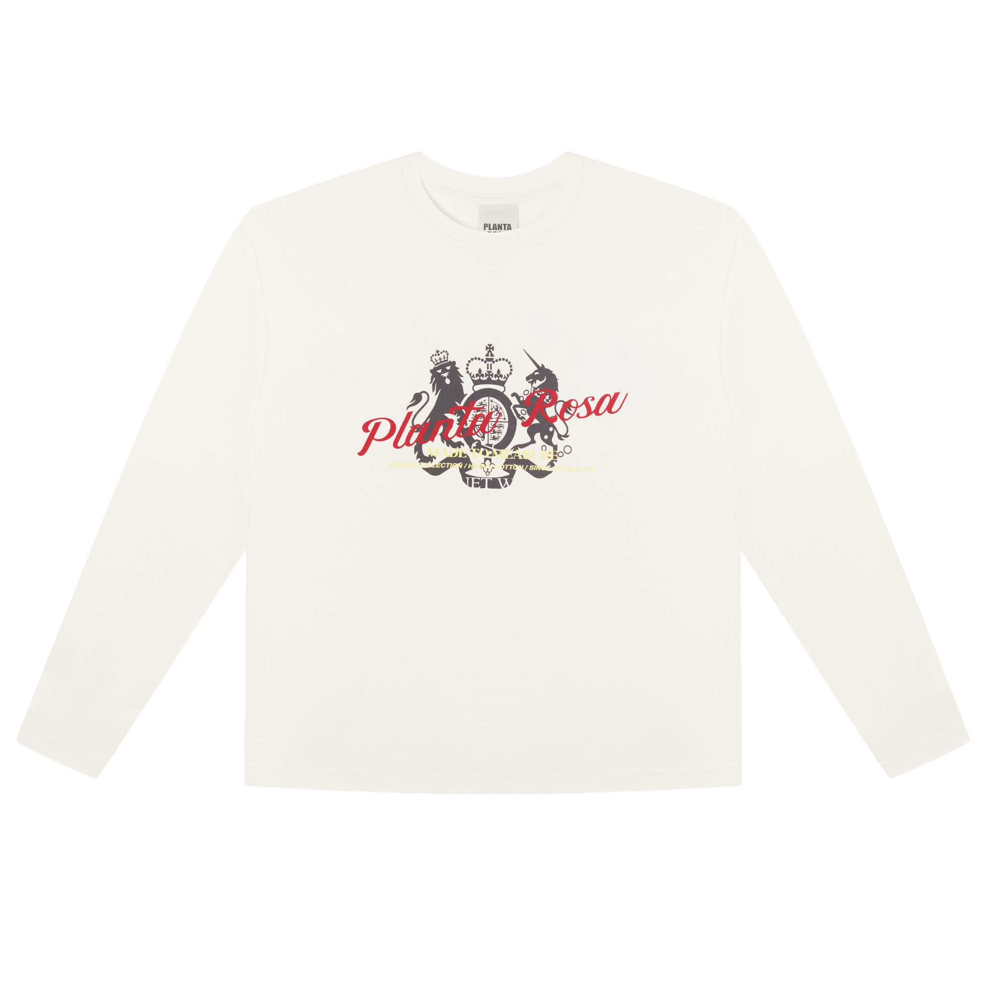 BLAZON-STRIKETHROUGH LONG SLEEVE