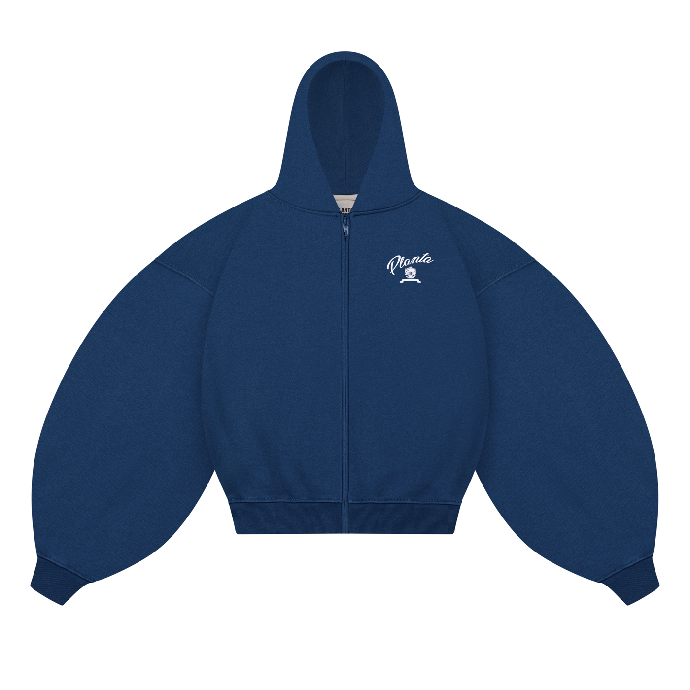 BREVITY PLANTA ZIP HOODIE 470-POSEIDON
