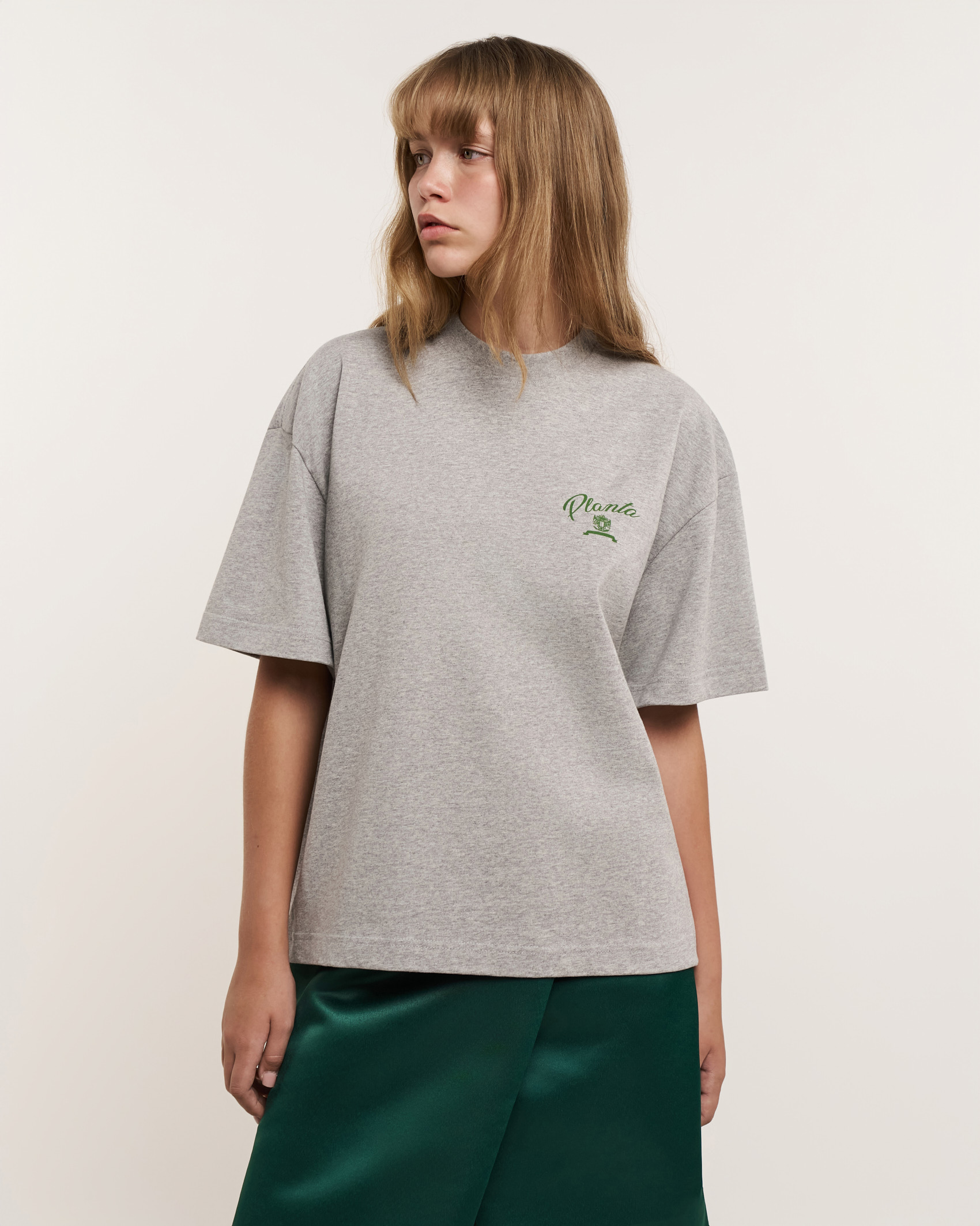 EMBLEM-GREEN T-SHIRT