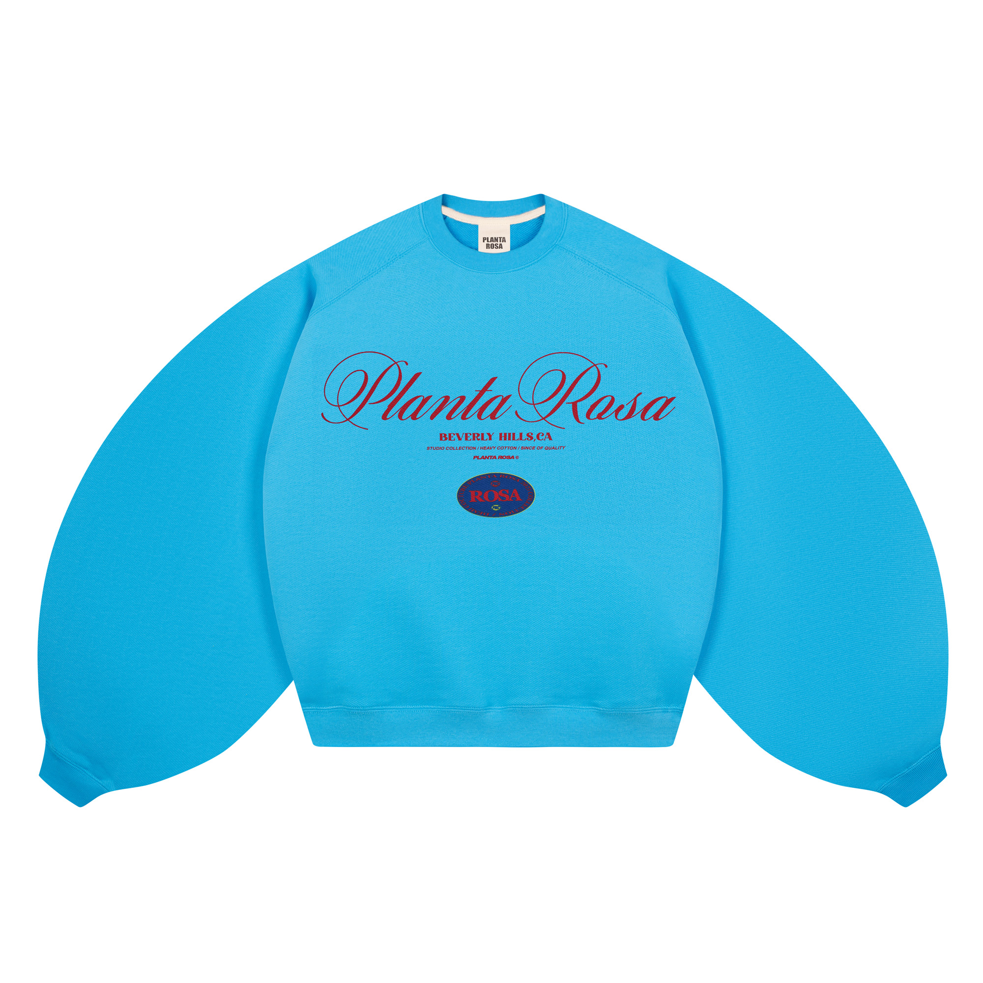 ROSA SWEATSHIRT 470-ETHERBLUE VELVET