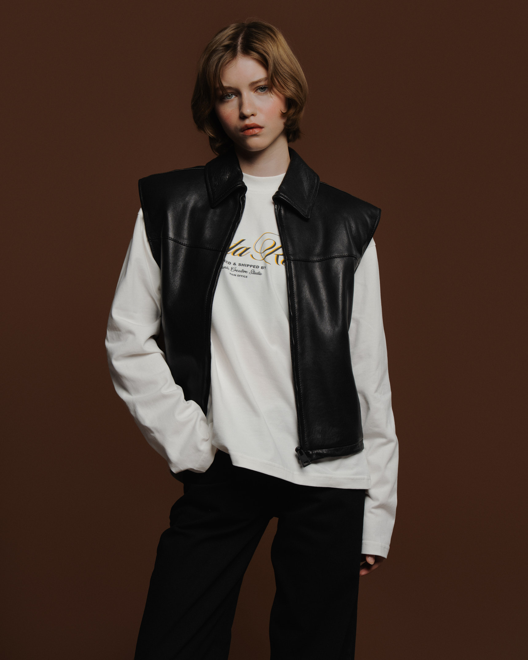 ITALIC-YELLOW LONG SLEEVE